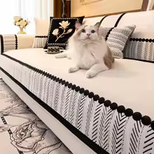 Housse de canapé en Chenille sergé